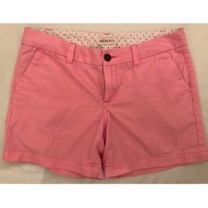 Merona Bubblegum Pink 100% Cotton Shorts Sz 4